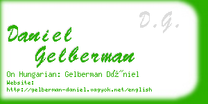 daniel gelberman business card